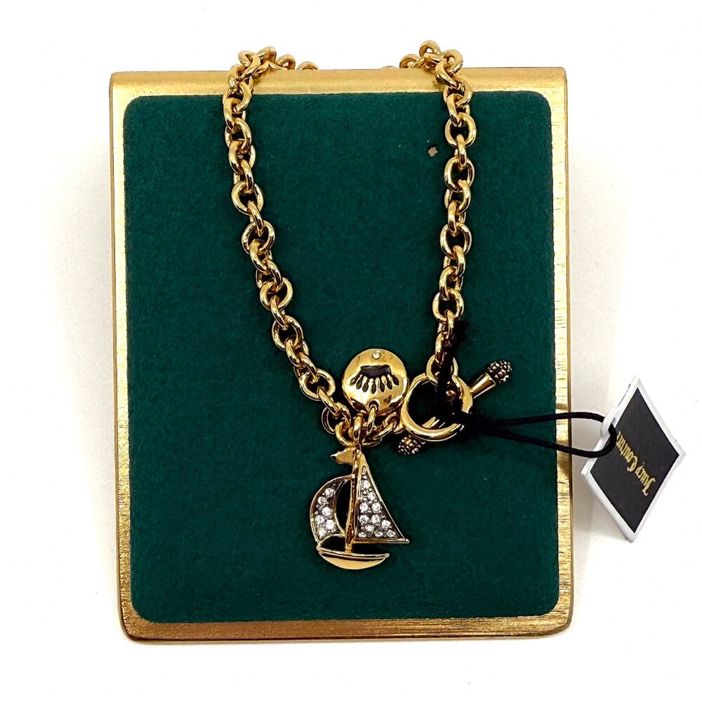 Juicy Couture Bracelet – Crystal Sailboat Pendant – New, Never Worn - Picture 4 of 4